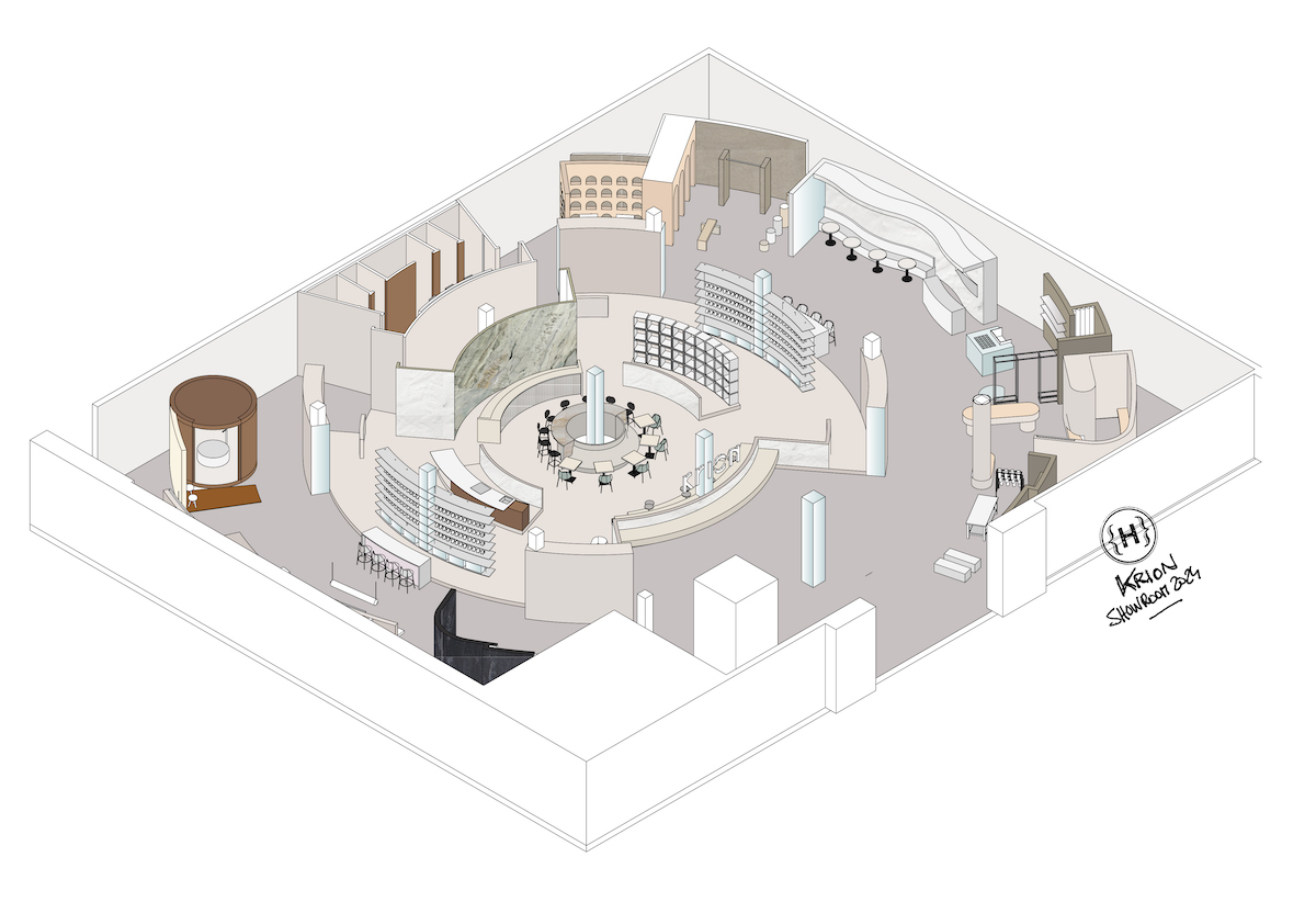 Newly opened showroom spaces and the latest catalogue novelties